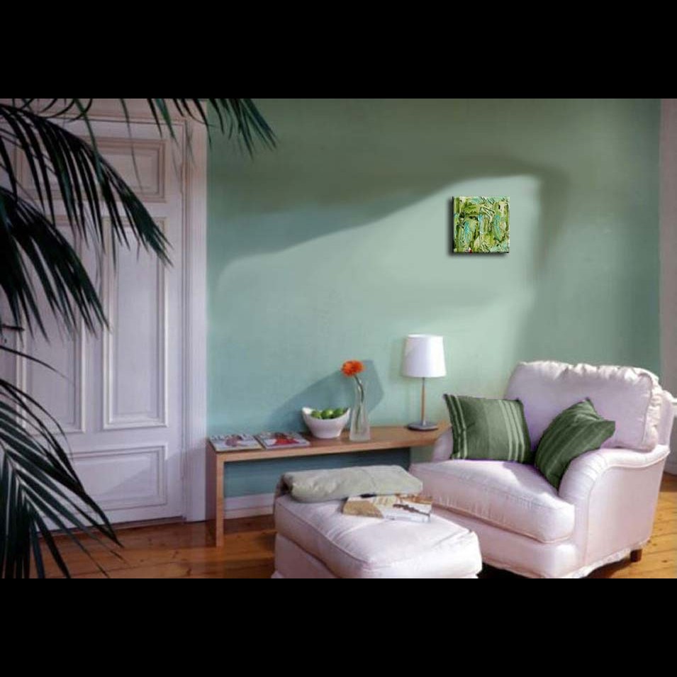 Painting titled 'Abstraction.' by Monica Fallini