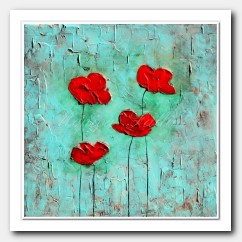Red Poppies in a dream