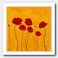 Dancing Poppies under the Sun