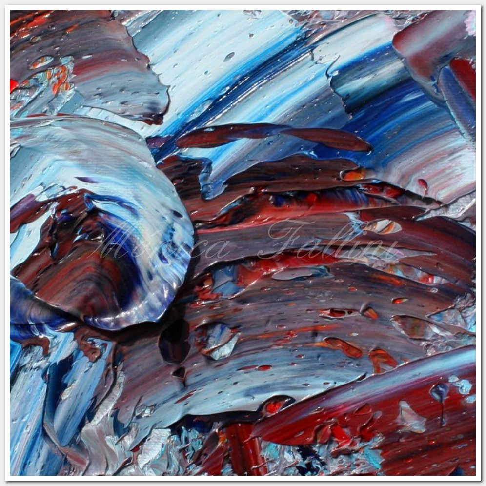Painting titled 'Energy field # 140305' by Monica Fallini