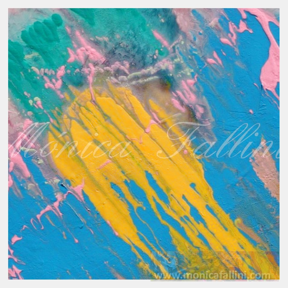 Painting titled 'Energy field # 14039. Abstract' by Monica Fallini