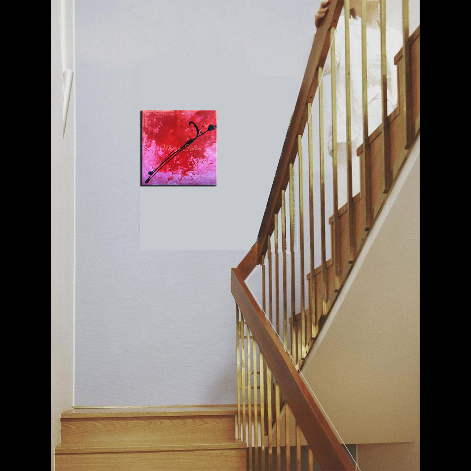 Painting titled 'Abstraction # 140413' by Monica Fallini