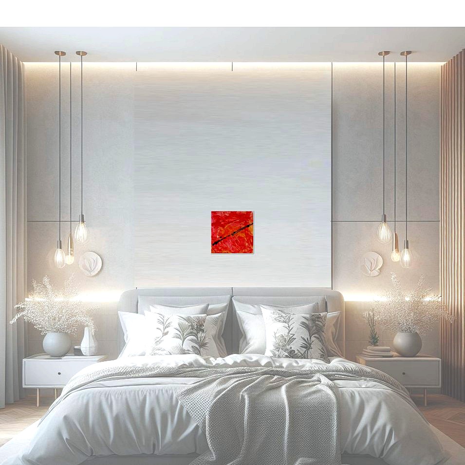 Painting titled 'Abstraction # 140415' by Monica Fallini