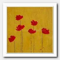 Red Poppies under the Sun
