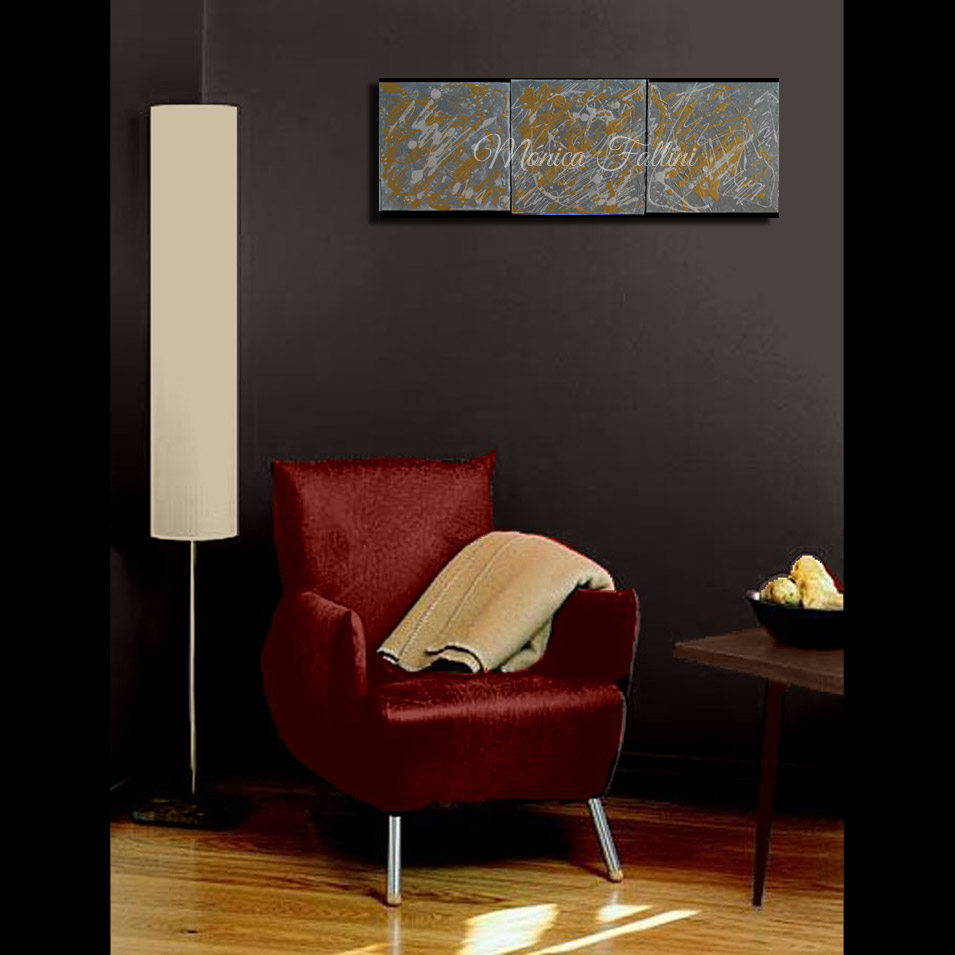 Painting titled 'Abstraction 140706' by Monica Fallini