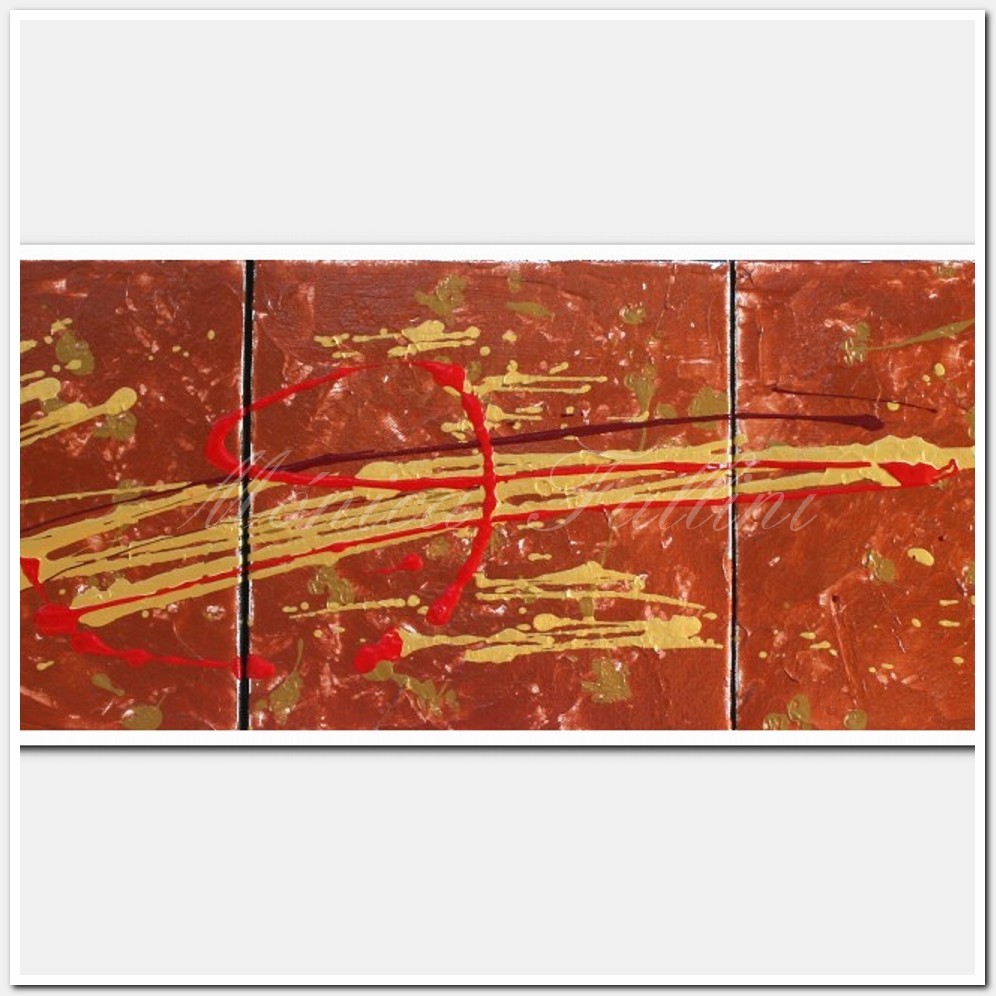 Painting titled 'Abstraction 140710' by Monica Fallini