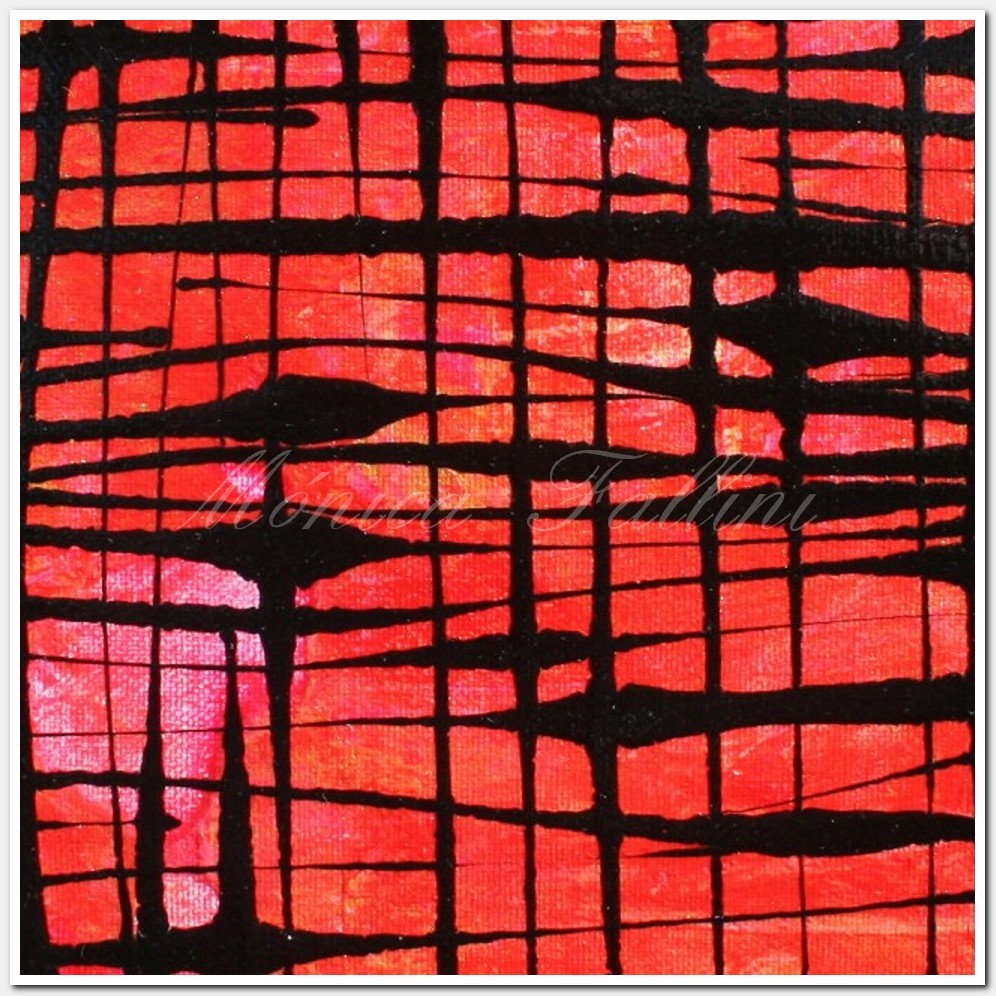 Painting titled 'Abstraction' by Monica Fallini
