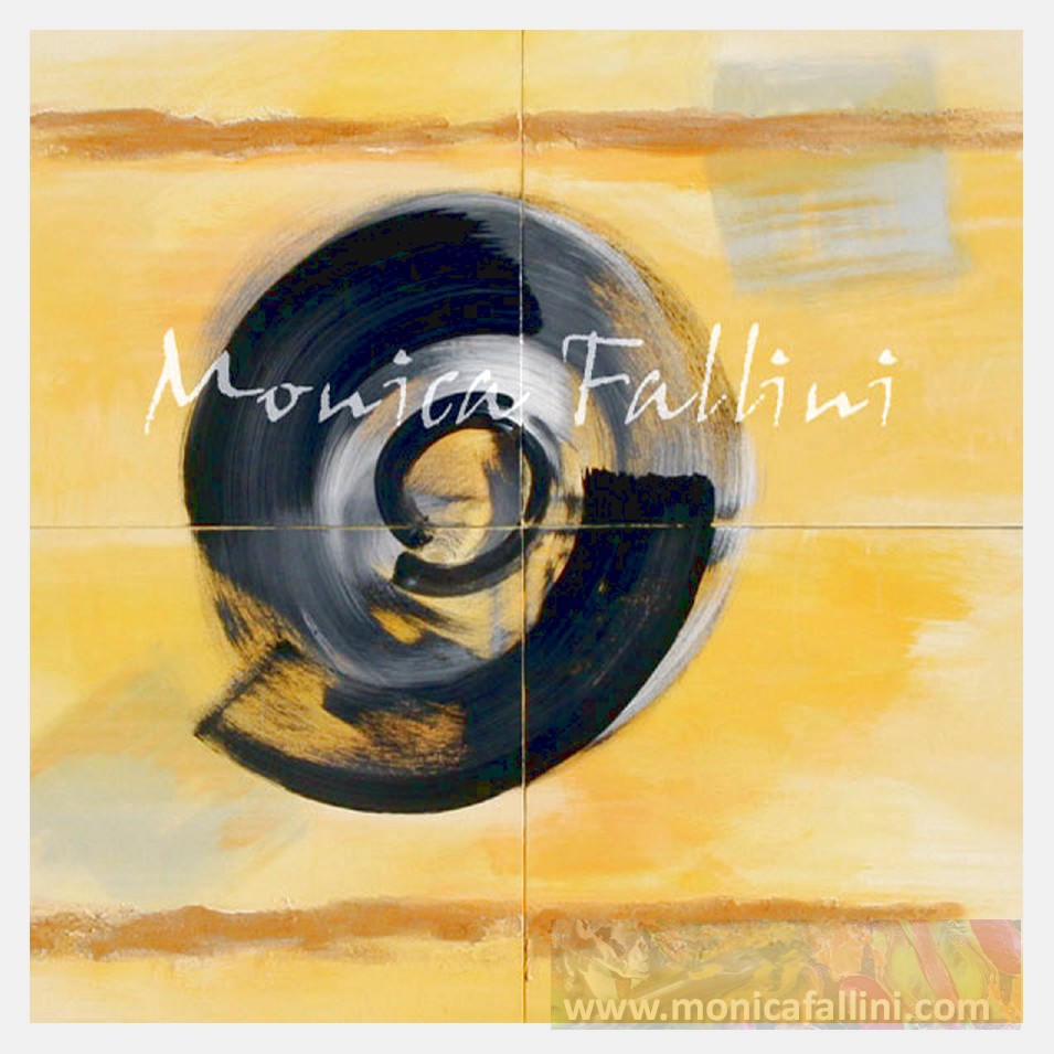 Painting titled 'Abstract study# 2' by Monica Fallini
