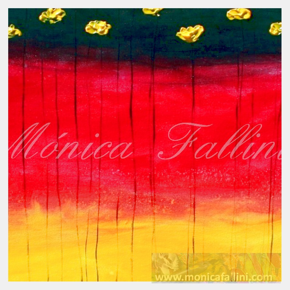 Painting titled 'German Strength. ' by Monica Fallini