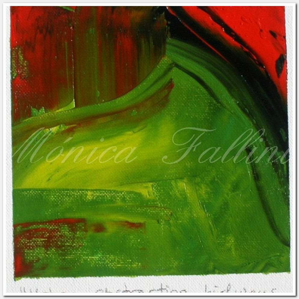 Painting titled 'Urban abstraction, highways in the city' by Monica Fallini