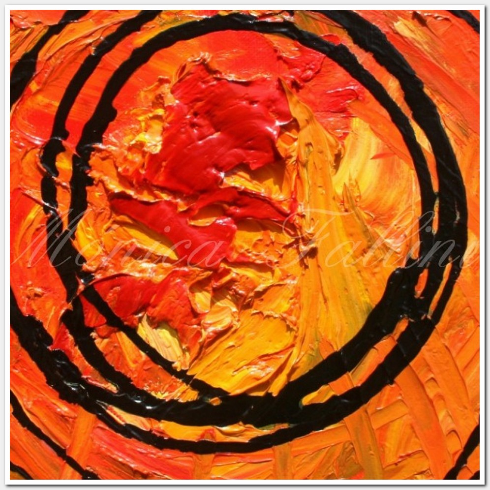 Painting titled 'Perception' by Monica Fallini