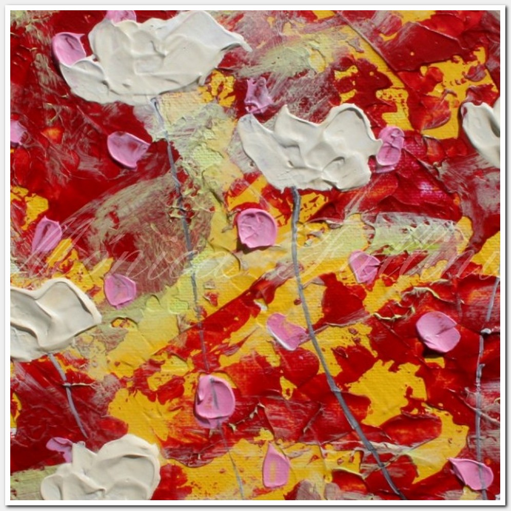Painting titled 'Summer Poppies.' by Monica Fallini
