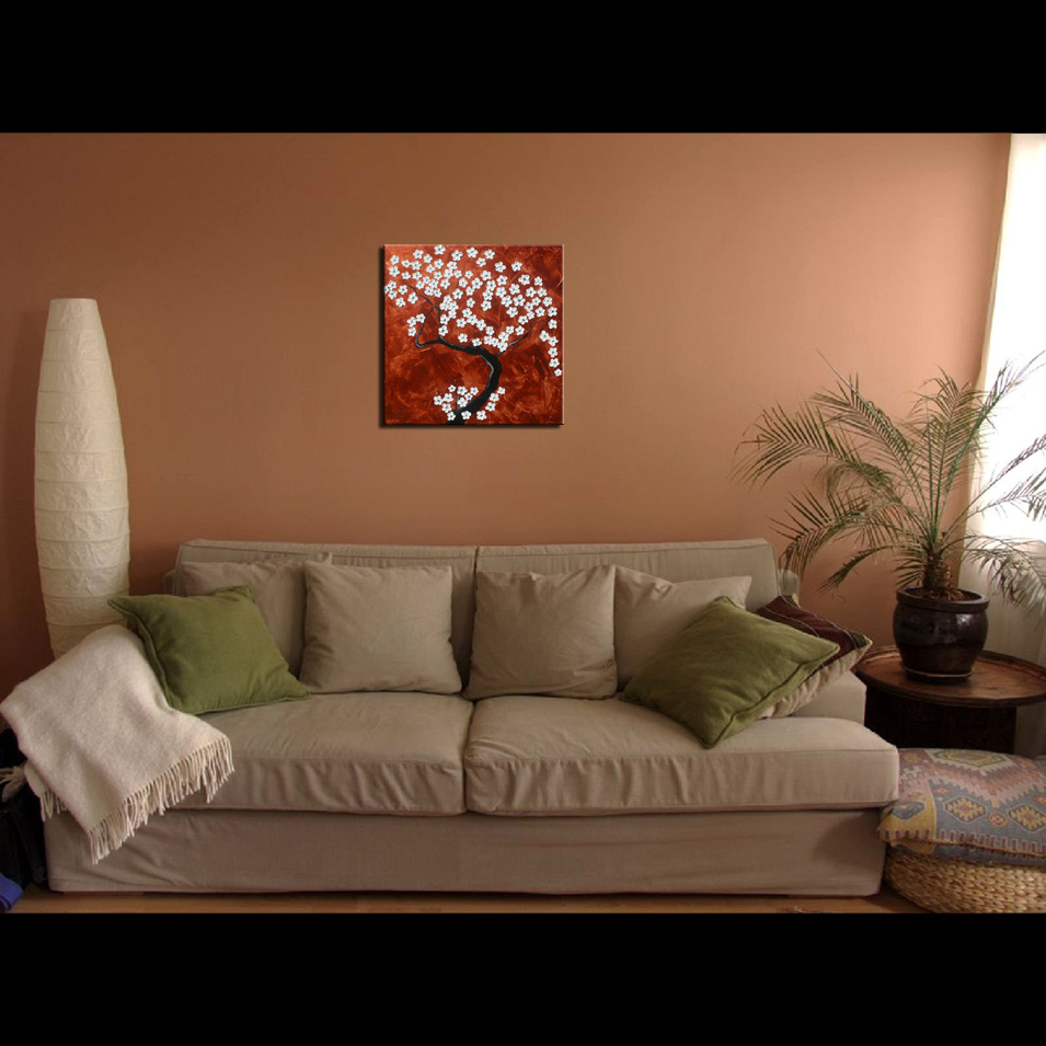Painting titled 'Garden. ' by Monica Fallini