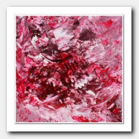 Pink ice. Abstract