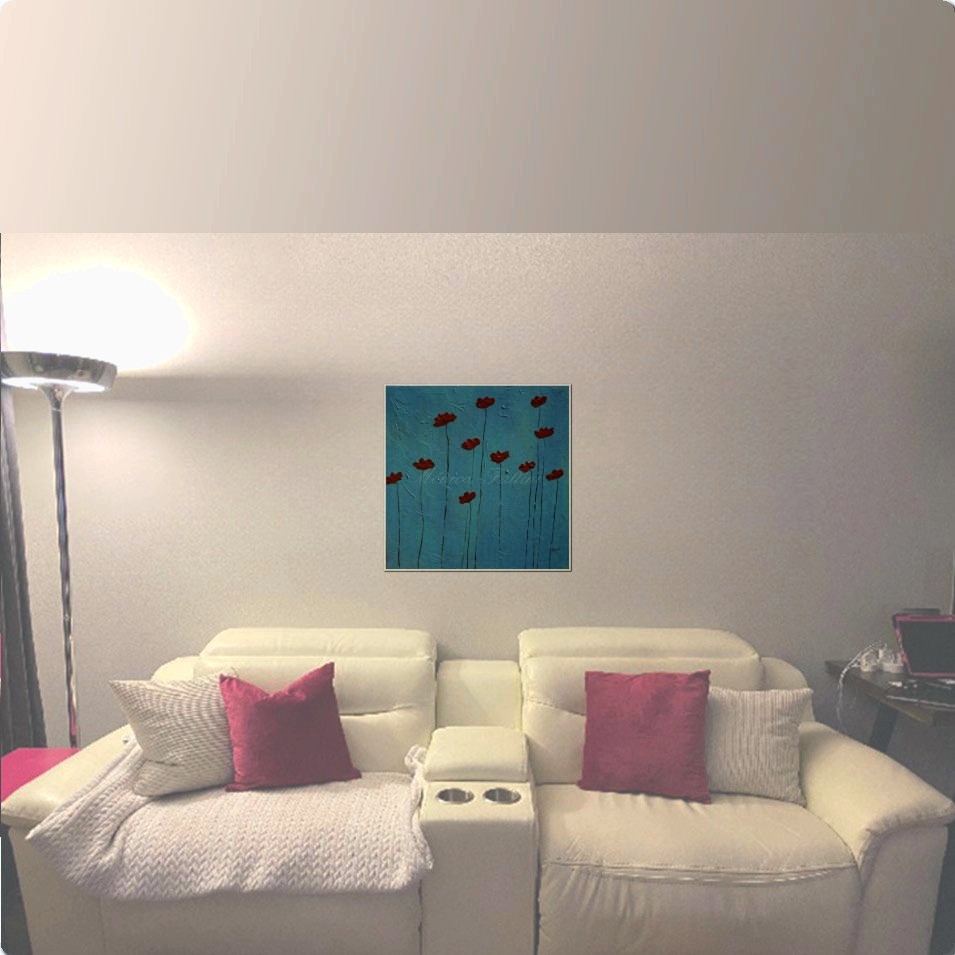 Painting titled 'A dream of Poppies' by Monica Fallini