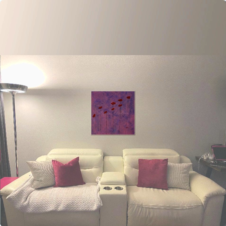 Painting titled 'Purple dream. ' by Monica Fallini
