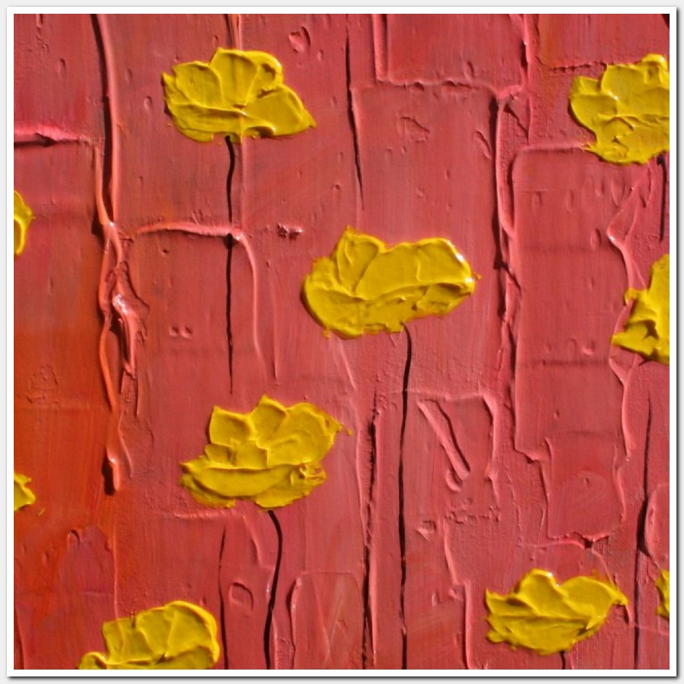 Painting titled 'Yellow Poppies.' by Monica Fallini