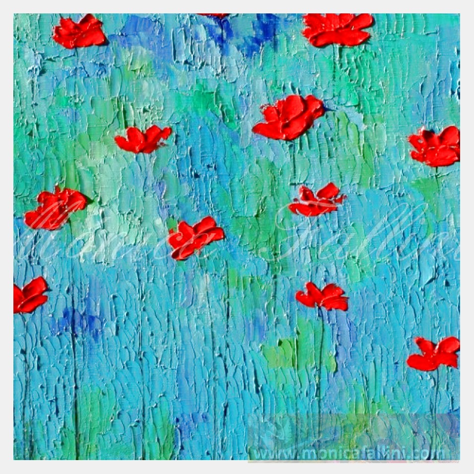 Painting titled 'Primavera' by Monica Fallini