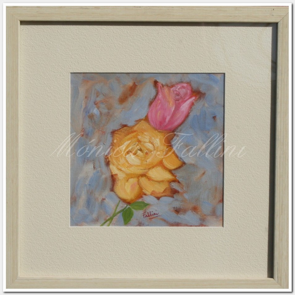Painting titled 'Sketch of Roses.' by Monica Fallini