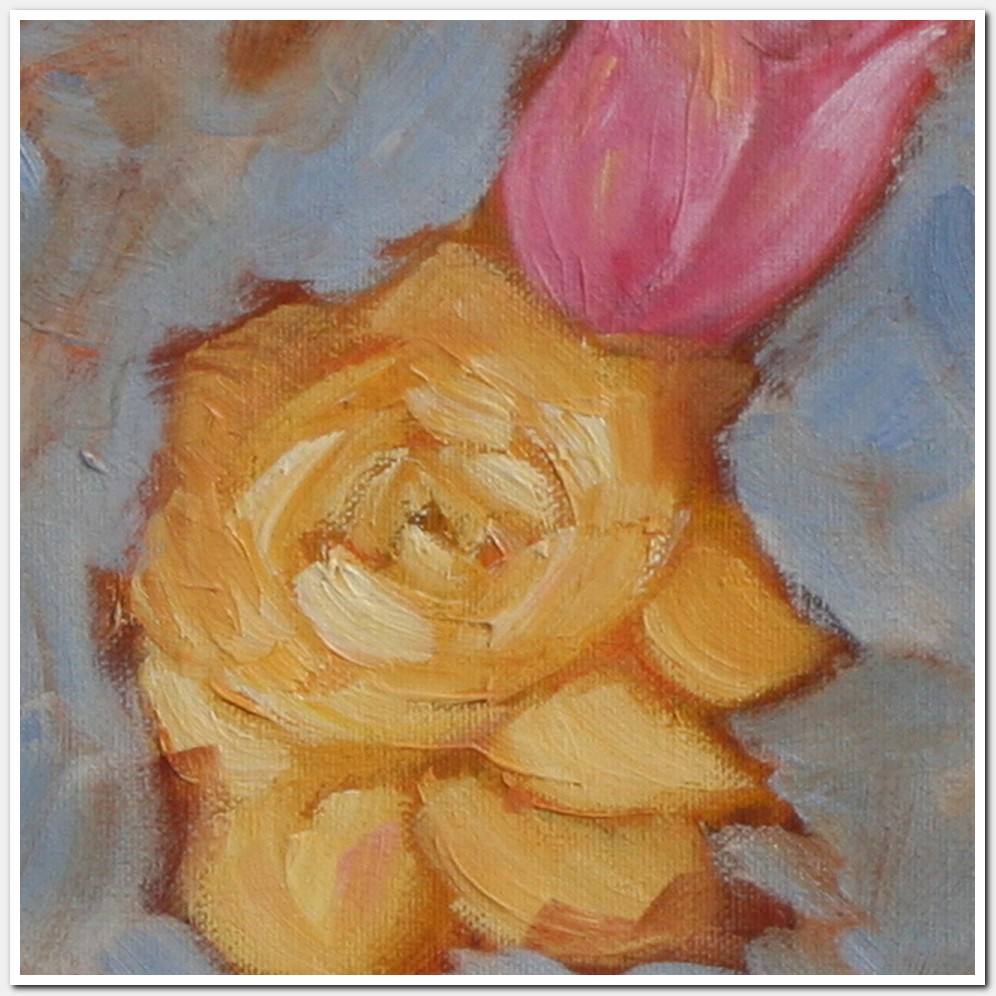 Painting titled 'Sketch of Roses.' by Monica Fallini