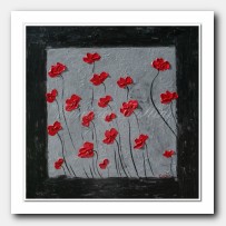 Red Poppies happiness # 1