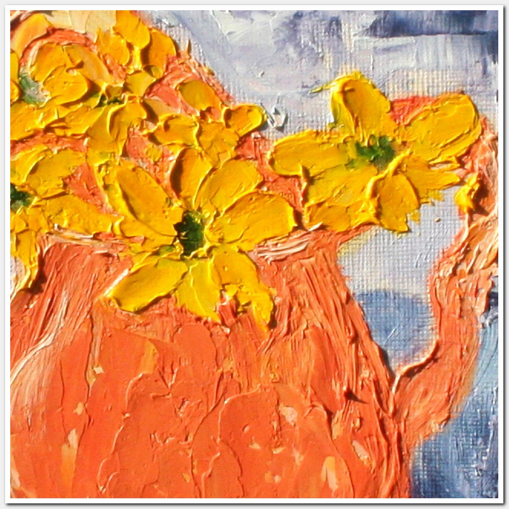 Painting titled 'Vase study. ' by Monica Fallini