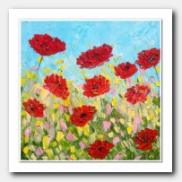 Spring Poppies. 