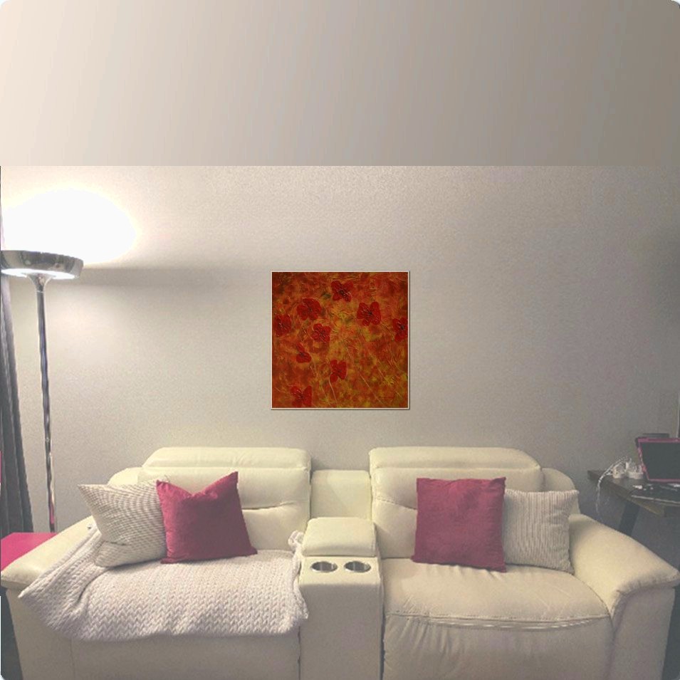 Painting titled 'Morning garden' by Monica Fallini