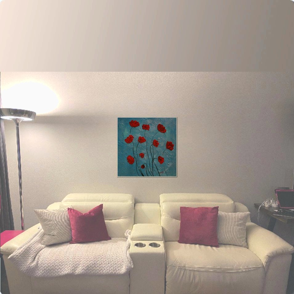 Painting titled 'Awakening, ' by Monica Fallini