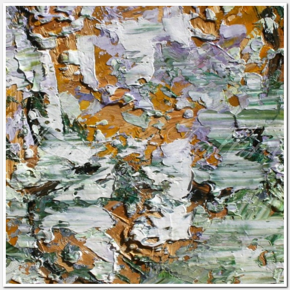 Painting titled 'Mint ice-cream.' by Monica Fallini