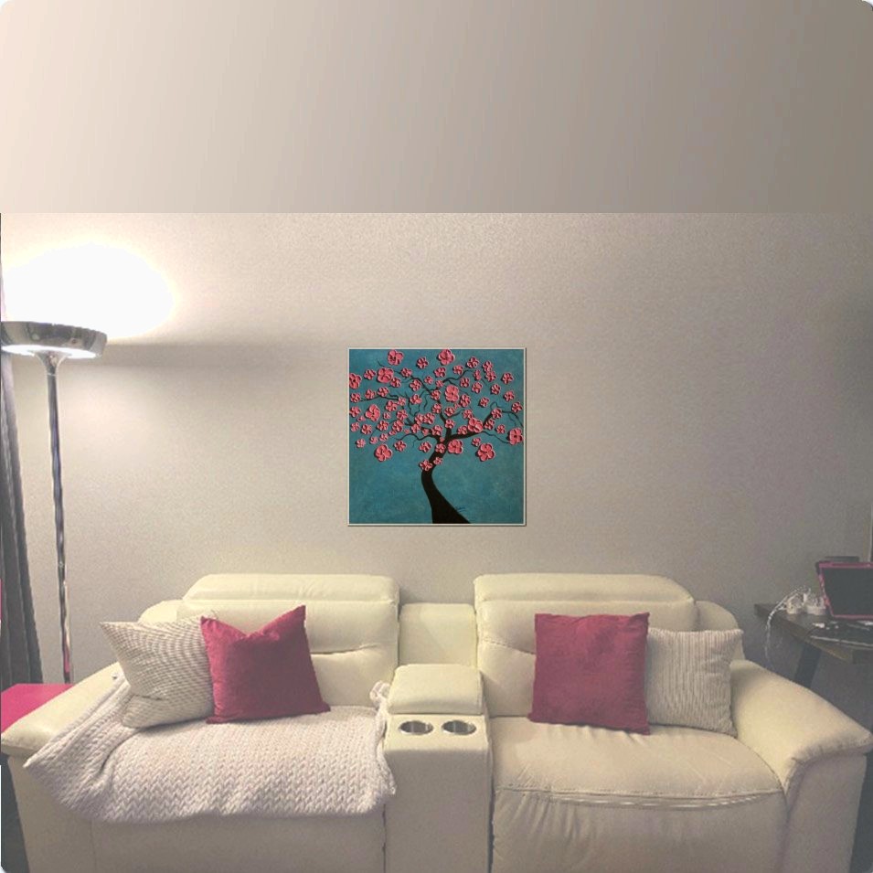 Painting titled 'Sakura dream. ' by Monica Fallini
