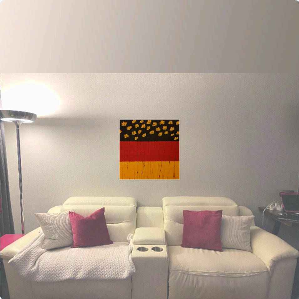 Painting titled 'German Strength' by Monica Fallini