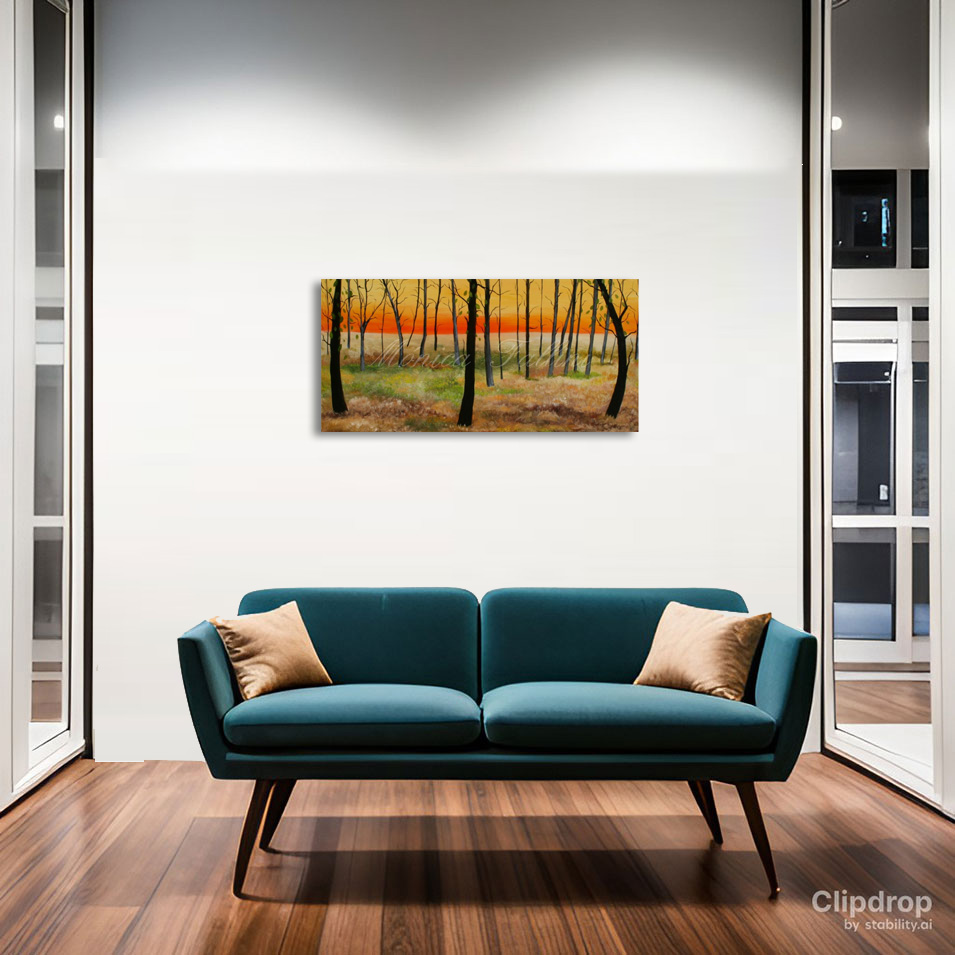 Painting titled 'Serenity. ' by Monica Fallini