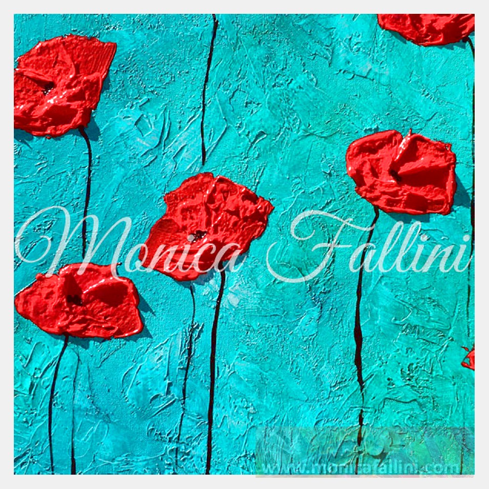 Painting titled 'Waiting. ' by Monica Fallini
