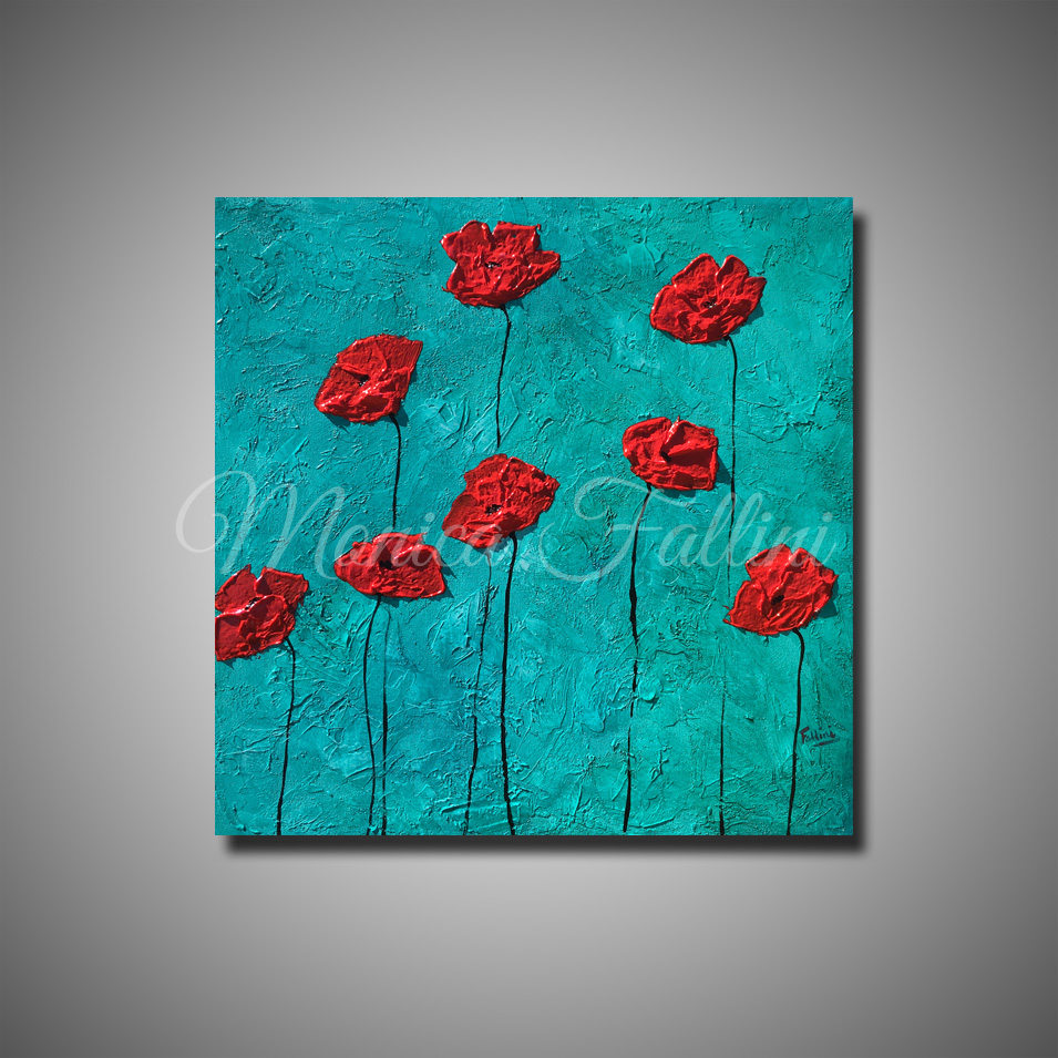 Painting titled 'Waiting. ' by Monica Fallini