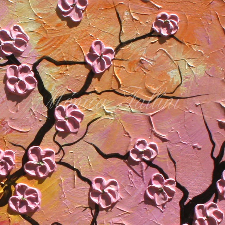 Painting titled 'Luces de una tarde de Otoño.' by Monica Fallini
