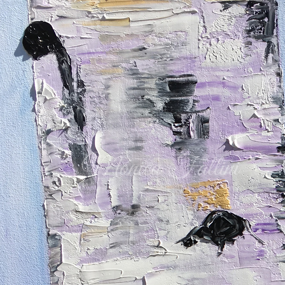 Painting titled 'An invitation to dream' by Monica Fallini