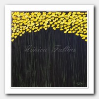 A bouquet of yellow Poppies