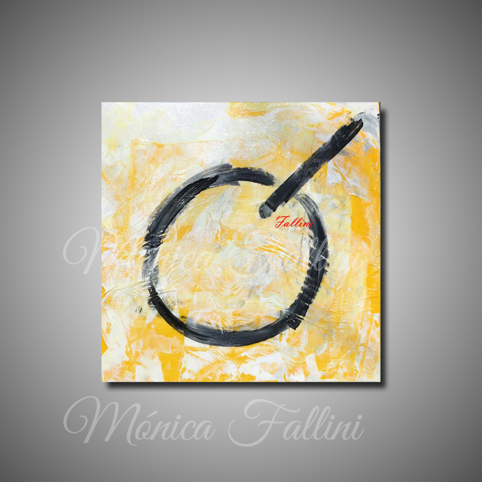 Painting titled 'Abstraction # 200608' by Monica Fallini