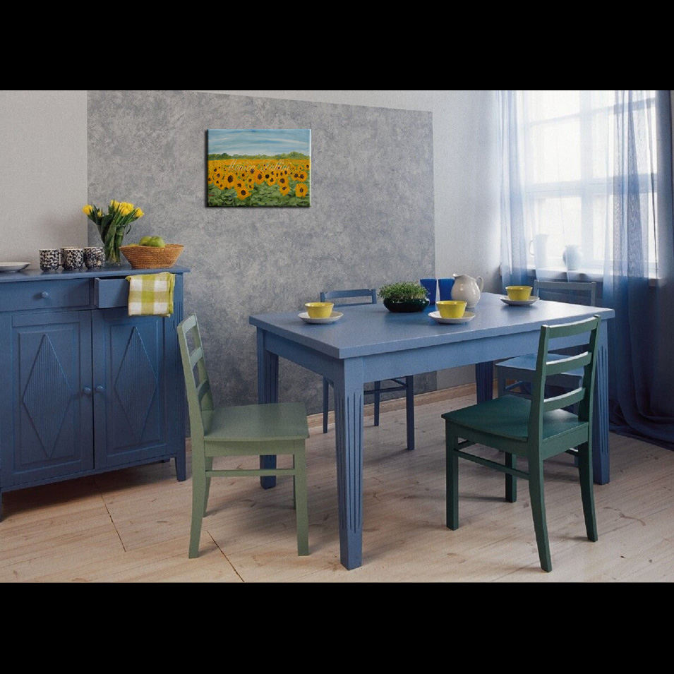 Painting titled 'Sunflower in Texas # 2' by Monica Fallini