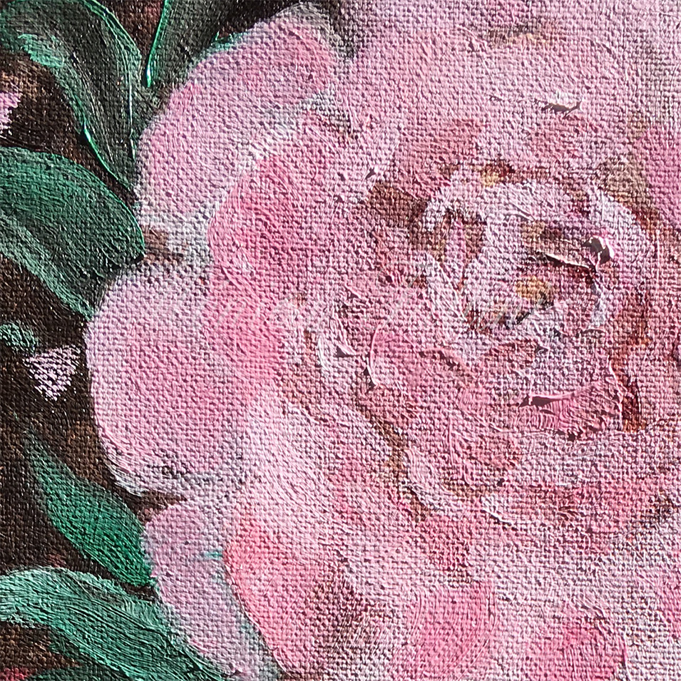 Painting titled 'Flower Study' by Monica Fallini