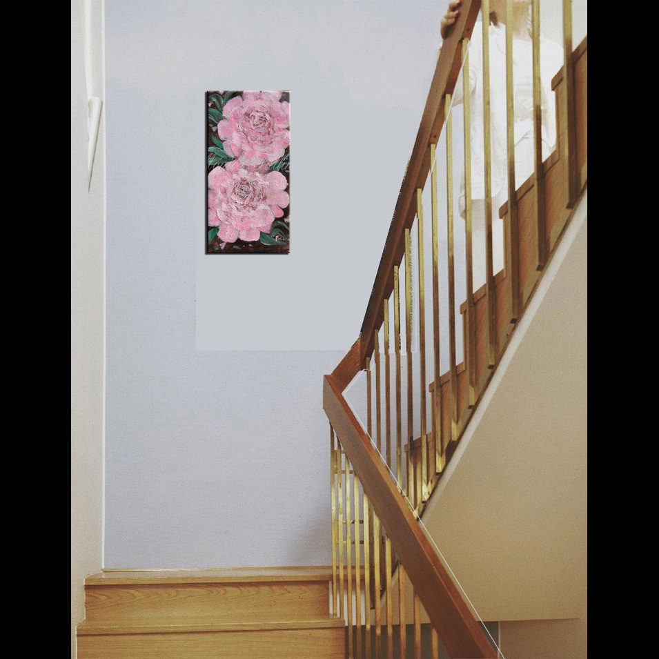 Painting titled 'Flower Study' by Monica Fallini