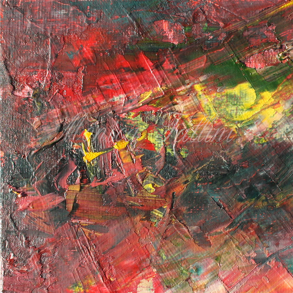 Painting titled 'Abstract study' by Monica Fallini