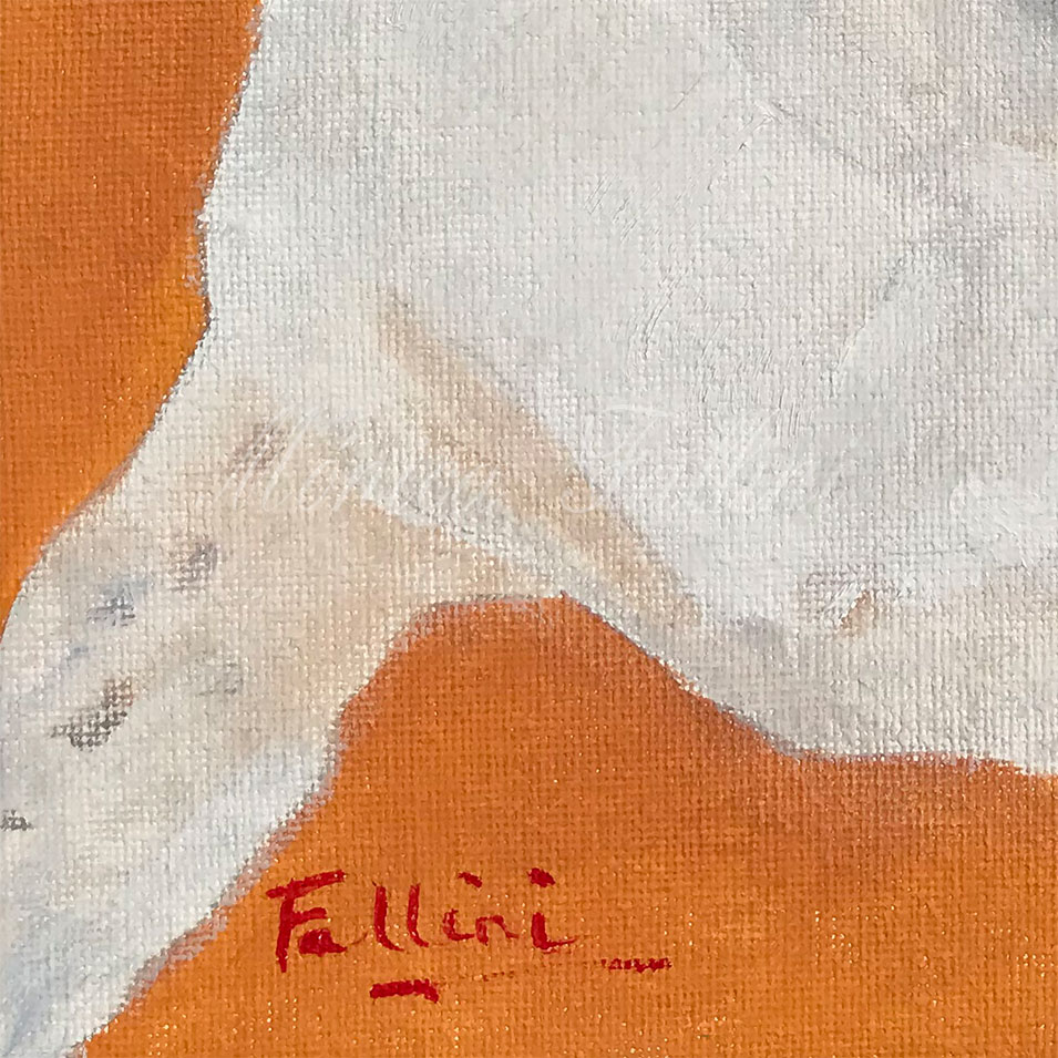Painting titled 'Patch #2' by Monica Fallini