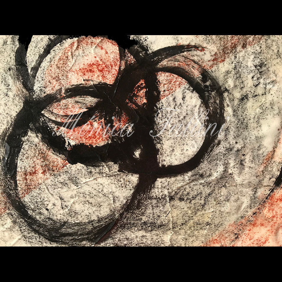 Painting titled 'Abstract perception' by Monica Fallini