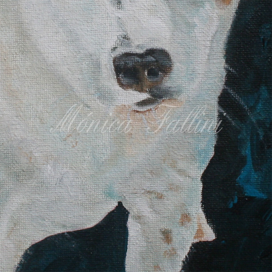 Painting titled 'Patch # 3' by Monica Fallini