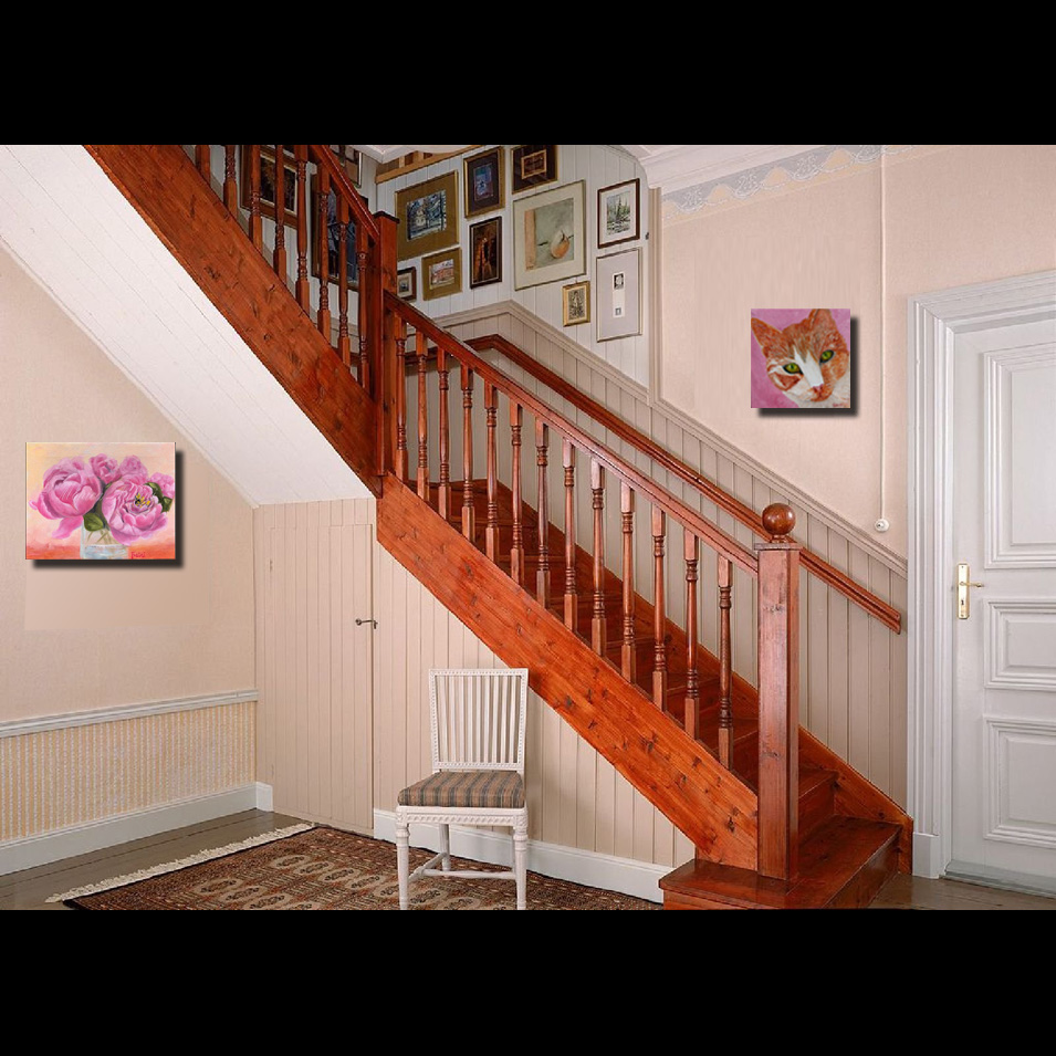 Painting titled 'Ensoniacion (Reverie)' by Monica Fallini