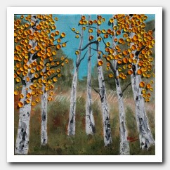 By the Aspen trees