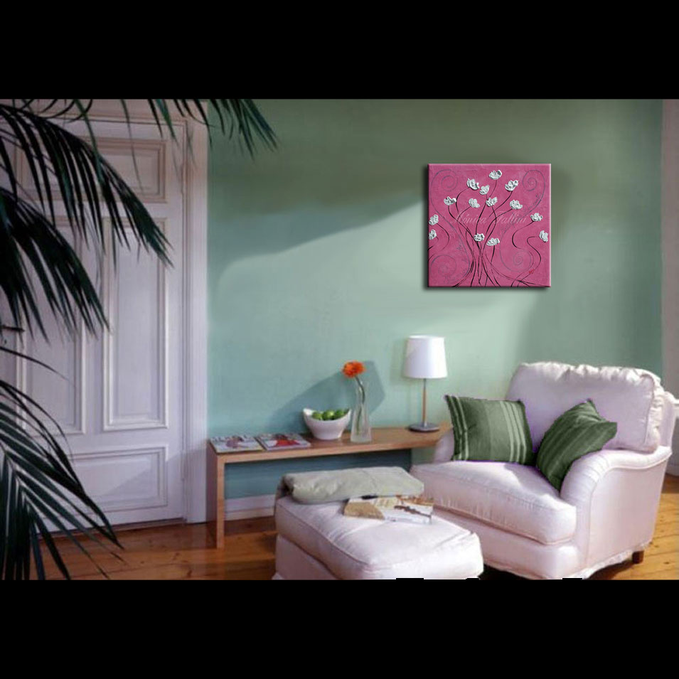 Painting titled 'Poema de Amor, Amapolas Danzantes' by Monica Fallini