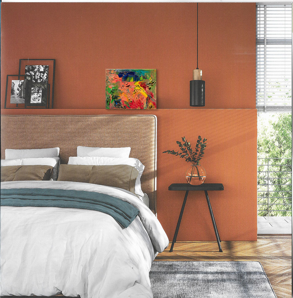 Painting titled 'Before the storm' by Monica Fallini